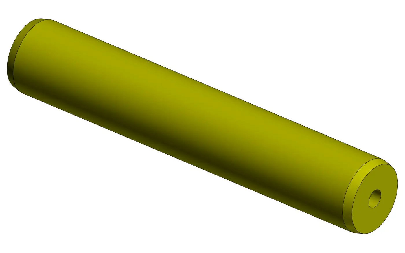 100100600F 101006 Подшипниковый вал o 40, 222 lg