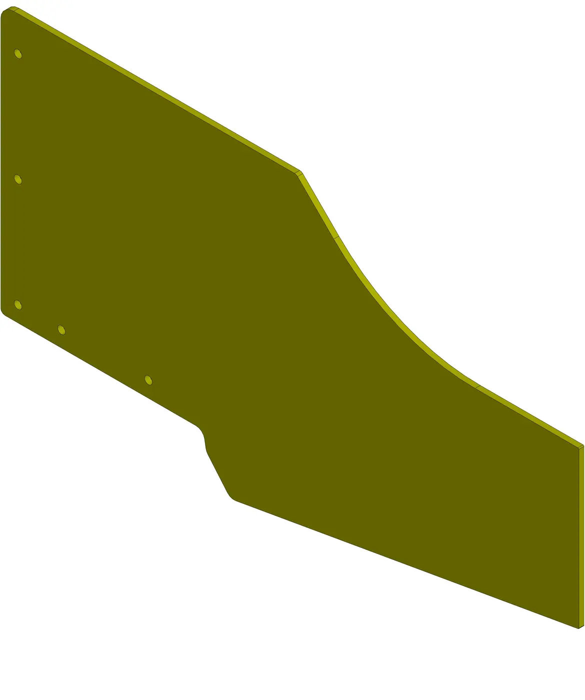 120359700F Пластина PA 665x361x6