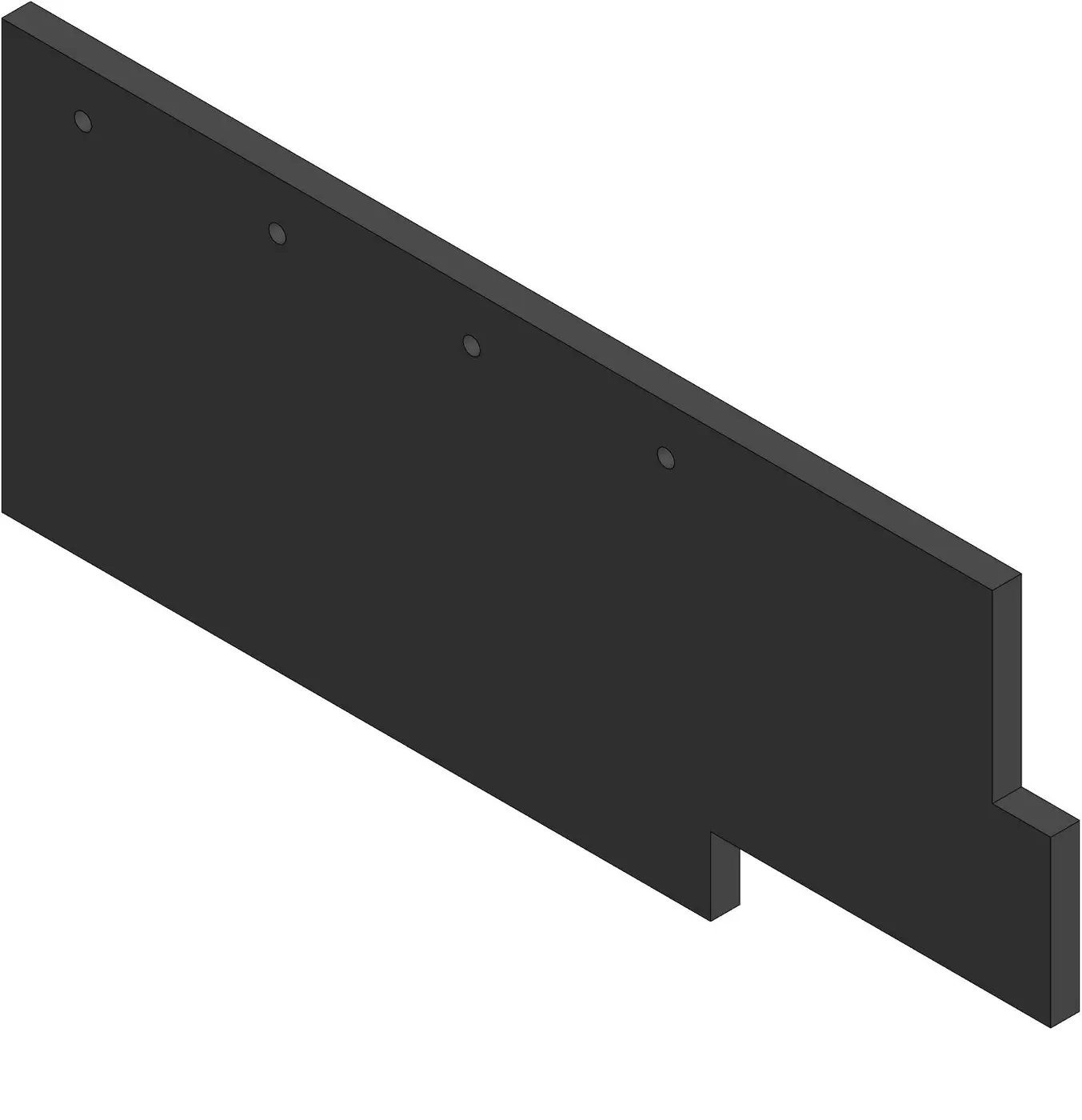 100115600F Резиновый складной лист 540×220×15, 80 по Шору (101156)