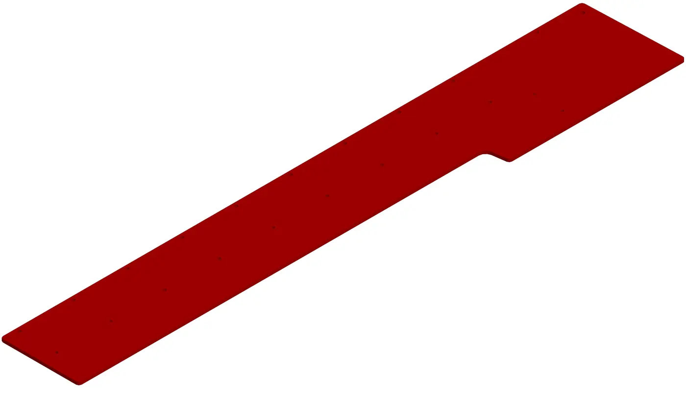 1054047150F Панель резиновая